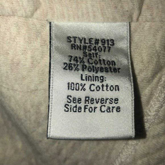 EUC Oatmeal Quilted Ryder Soft Moto Jacket Style #913 - Picture 6 of 6